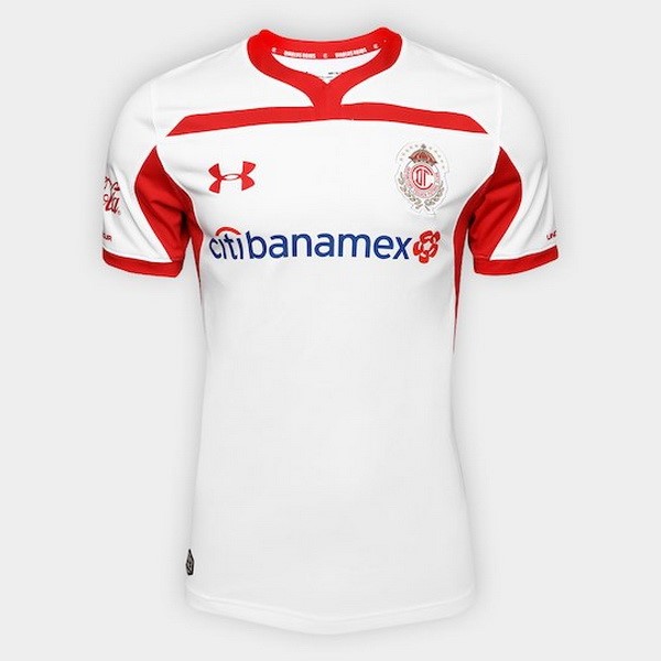 Camiseta Deportivo Toluca Segunda equipo 2018-19 Blanco